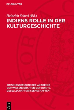 Indiens Rolle in der Kulturgeschichte Cover Indiens Rolle in der Kulturgeschichte