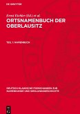 Ortsnamenbuch der Oberlausitz, Teil 1, Namenbuch