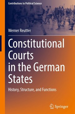 Constitutional Courts in the German States - Reutter, Werner