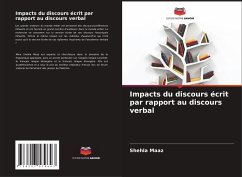 Impacts du discours écrit par rapport au discours verbal - Maaz, Shehla