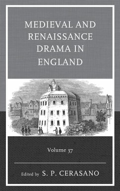 Cover Medieval and Renaissance Drama in England