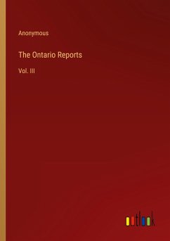 The Ontario Reports - Anonymous