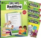 180 Days(tm) Reading, Math, Language, Writing, & Problem Solving for Kindergarten: 5-Book Set