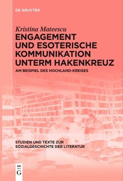 Cover Engagement und esoterische Kommunikation unterm Hakenkreuz (eBook, ePUB)