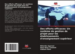 Des efforts efficaces: Un système de gestion de projet pour les établissements d'enseignement supérieur - Agarwal, Niharika;Hina J Chokshi, Hina;Patel, Vibhuti