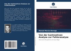 Von der kontrastiven Analyse zur Fehleranalyse - Macías Borrego, Manuel