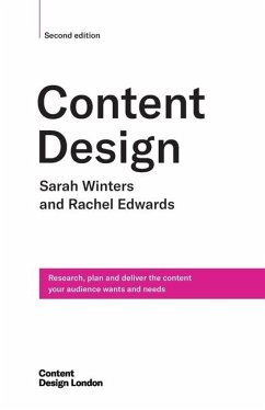 Content Design, Second edition - Edwards, Rachel; Winters, Sarah