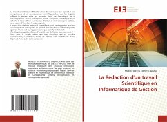 La Rédaction d'un travail Scientifique en Informatique de Gestion - Delphin, MUKEDI DIESTA - MPUTU