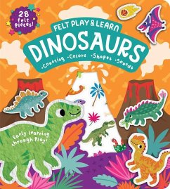 Felt Play & Learn Dinosaurs - Barker, Alice