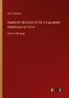 Humboldt: Monatschrift für die gesamten Naturwissenschaften