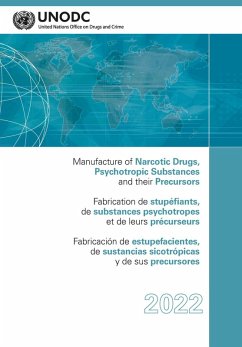 Cover Manufacture of Narcotic Drugs, Psychotropic Substances and Their Precursors 2022