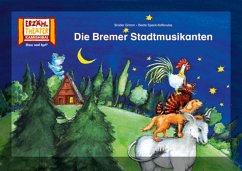 Die Bremer Stadtmusikanten / Kamishibai Bildkarten - Brüder Grimm;Speck-Kafkoulas, Beate