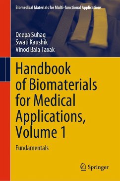Handbook of Biomaterials for Medical Applications, Volume 1 - Suhag, Deepa;Kaushik, Swati;Taxak, Vinod Bala