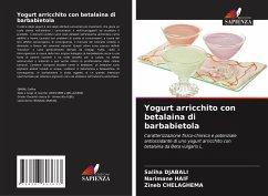 Yogurt arricchito con betalaina di barbabietola - DJABALI, Saliha;HAIF, Narimane;CHELAGHEMA, Zineb