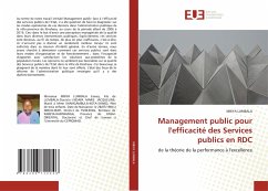 Management public pour l'efficacité des Services publics en RDC - LUMBALA, MBIYA