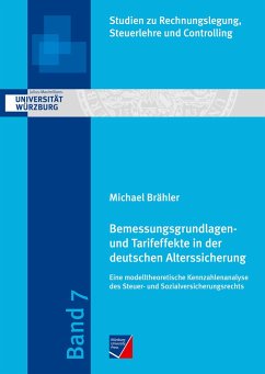 Bemessungsgrundlagen- und Tarifeffekte in der deutschen Alterssicherung - Brähler, Michael