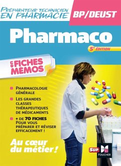 Cover Pharmacologie - BP préparateur en Pharmacie 5e édition (eBook, ePUB)