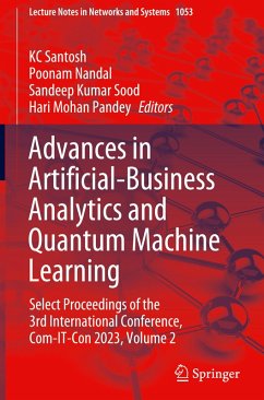 Cover Advances in Artificial-Business Analytics and Quantum Machine Learning