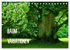 Baum-Variationen (Tischkalender 2025 DIN A5 quer), CALVENDO Monatskalender - Calvendo;Barig, Joachim