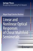 Linear and Nonlinear Optical Responses of Chiral Multifold Semimetals