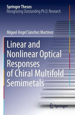 Linear and Nonlinear Optical Responses of Chiral Multifold Semimetals - Sánchez Martínez, Miguel Ángel