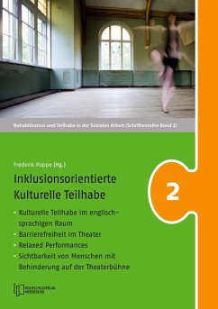 Cover Inklusionsorientierte Kulturelle Teilhabe