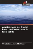 Applicazione dei liquidi ionici nell'estrazione in fase solida