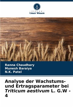 Analyse der Wachstums- und Ertragsparameter bei Triticum aestivum L. G.W - 4 - Chaudhary, Ranna;Baraiya, Munesh;Patel, N.K.