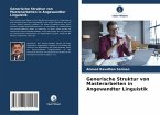 Generische Struktur von Masterarbeiten in Angewandter Linguistik