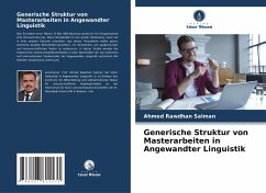 Generische Struktur von Masterarbeiten in Angewandter Linguistik - Rawdhan Salman, Ahmed
