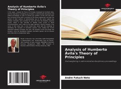 Analysis of Humberto Ávila's Theory of Principles - Neto, Andre Fatuch