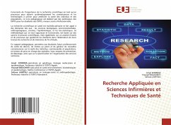 Recherche Appliquée en Sciences Infirmières et Techniques de Santé - Korrida, Amal;BOUCHRITI, Youssef;LAMTALI, Saloua