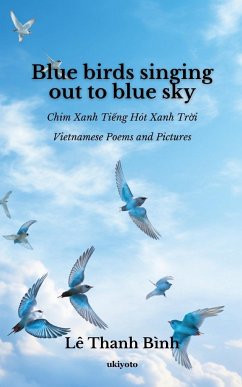 Blue birds singing out to blue sky - Le Thanh Binh