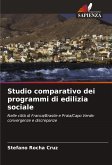 Studio comparativo dei programmi di edilizia sociale