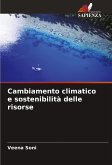 Cambiamento climatico e sostenibilità delle risorse