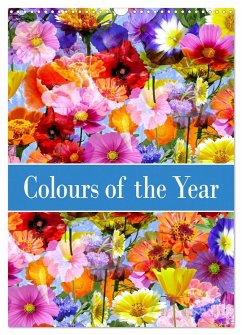 Colours of the Year (Wall Calendar 2025 DIN A3 portrait), CALVENDO 12 Month Wall Calendar - B-B Müller, Christine