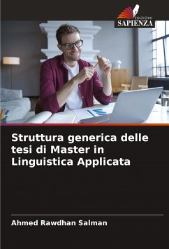 Struttura generica delle tesi di Master in Linguistica Applicata - Rawdhan Salman, Ahmed