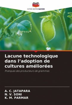 Lacune technologique dans l¿adoption de cultures améliorées - Jatapara, A. C.;SONI, N. V.;Parmar, K. M.