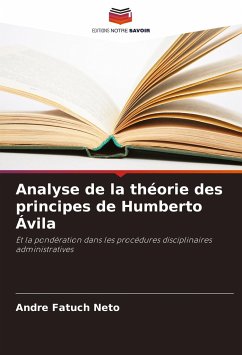 Analyse de la théorie des principes de Humberto Ávila - Neto, Andre Fatuch