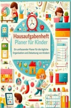 Cover Hausaufgabenheft - Planer für Kinder