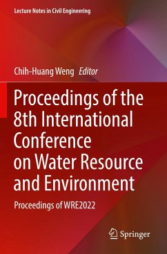 Proceedings of the 8th International Conference on Water Resource and Environment