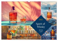 Spirit of Whisky (Wandkalender 2025 DIN A2 quer), CALVENDO Monatskalender