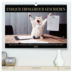 Endlich erfolgreich geschieden (hochwertiger Premium Wandkalender 2025 DIN A2 quer), Kunstdruck in Hochglanz