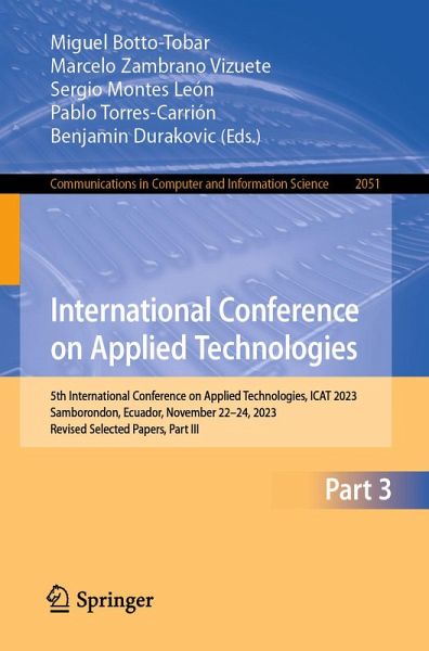 International Conference on Applied Technologies (eBook, PDF)