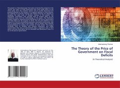 The Theory of the Price of Government on Fiscal Deficits - Thomas, Udemeobong