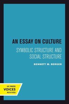 An Essay on Culture - Berger, Bennett M.