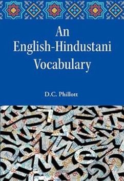 Cover An English-Hindustani Vocabulary