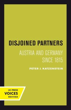 Disjoined Partners - Katzenstein, Peter