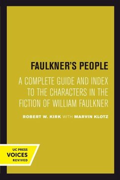Faulkner's People - Kirk, Robert W.
