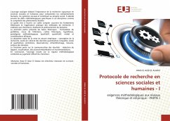 Protocole de recherche en sciences sociales et humaines - I - EL AZIZI EL ALAOUI, ANAS